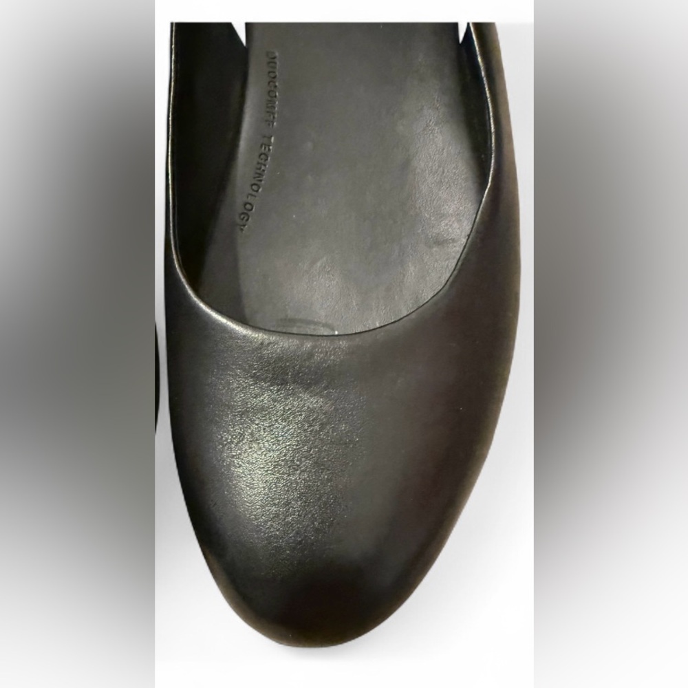 Fit Flop Sarita women’s 10 leather sling back black flats - Picture 8 of 9